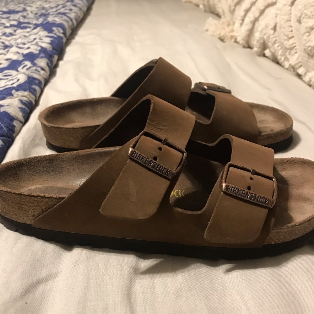Birkenstock Arizona Birko-Flor Nubuck Mocha